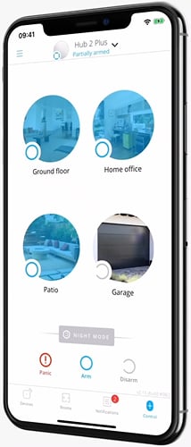 Ajax app — emergency notification straight to the smartphone